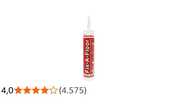 Adhesivo Fix-A-Floor para reparar baldosas sueltas y huecas. Ideal para madera, laminado y LVT.