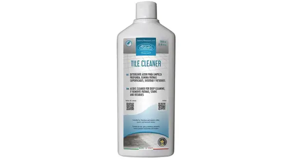 Botella de alcohol de limpieza para azulejos, marca Faber, para limpieza profunda de superficies.